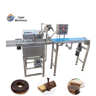 Màquina de recobriment de xocolata