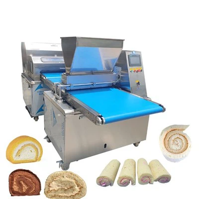 Màquina automàtica de rotllos de pastissos suís