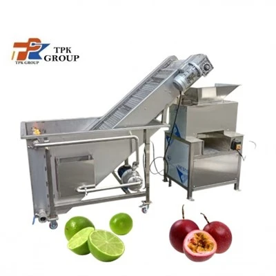 Màquina de premsa elevadora de rentat de fruita de la passió