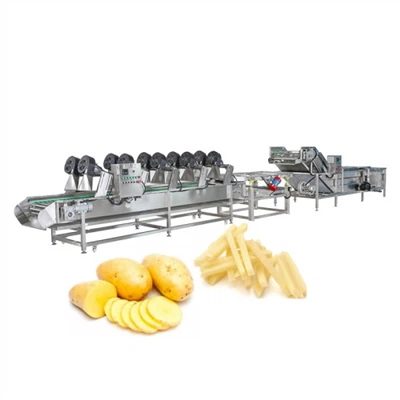 Línia de producció de patates fregides